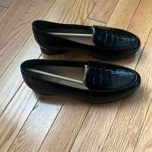 Women’s Black Patent Leather Croc Clark’s